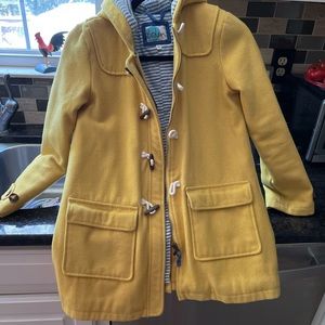 Girls Boden size 11x12 wool coat